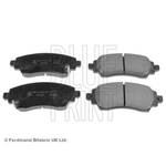 Blue Print Front Brake Pad Set (ADT342104) Fits: Toyota Corolla VVTi 