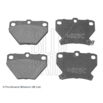 Blue Print Brake Pad Set (ADT342114) Fits: Toyota