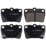 Blue Print Brake Pad Set (ADT342122) Fits: Toyota