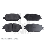 Blue Print Front Brake Pad Set (ADT342130) Fits: Toyota Camry VVTi 