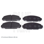 Blue Print Front Brake Pad Set (ADT342134) Fits: Toyota Dyna 150 