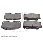 Blue Print Front Brake Pad Set (ADT342160) Fits: Toyota Hilux D4d 