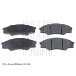 Blue Print Front Brake Pad Set (ADT342180) Fits: Toyota Hilux D4d 
