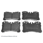 Blue Print Front Brake Pad Set (ADT342192) Fits: Lexus LS 460 VVTi 
