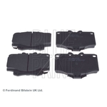 Blue Print Front Brake Pad Set (ADT34252) Fits: Toyota Land Cruiser 
