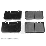 Blue Print Front Brake Pad Set (ADT34287) Fits: Lexus LS 400 