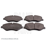 Blue Print Front Brake Pad Set (ADU174208) Fits: Mercedes-Benz Vito 114 CDiCDi BlueEFFICIENCY 