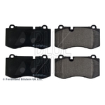 Blue Print Front Brake Pad Set (ADU174233) Fits: Mercedes-Benz S S320 CDi 
