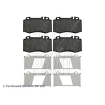 Blue Print Brake Pad Set (ADU174281) Fits: Mercedes