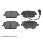 Blue Print Front Brake Pad Set (ADV184203) Fits: VW Polo 
