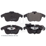 Blue Print Front Brake Pad Set (ADV184209) Fits: Audi A4 TDi 