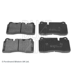 Blue Print Front Brake Pad Set (ADV184219) Fits: VW Touareg 
