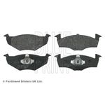 Blue Print Front Brake Pad Set (ADV184241) Fits: VW Polo 