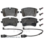 Blue Print Rear Brake Pads (ADV184251) Fits: Audi A8 Quattro TDi