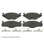 Blue Print Front Brake Pad Set (ADV184262) Fits: VW Golf 