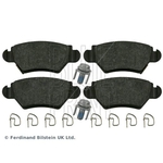 Blue Print Rear Brake Pads (ADW194212) Fits: Vauxhall Corsa