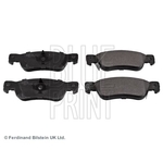Blue Print Rear Brake Pads (ADZ94202) Fits: Isuzu Trooper
