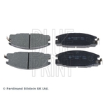 Blue Print Front Brake Pad Set (ADZ94220) Fits: Vauxhall Zafira 