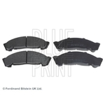 Blue Print Front Brake Pad Set (ADZ94222)
