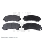 Blue Print Front Brake Pad Set (ADZ94237) Fits: Isuzu D-Max DiTD 
