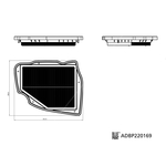 Blue Print Air Filter (ADBP220169) 