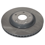 Blue Print Brake Disc (ADBP430149) Fits: Infiniti & Nissan Front Axle
