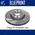 Blue Print Vented Brake Disc (ADBP430201) Fits: MG Front Axle