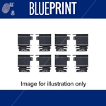 Blue Print Brake Pad Fitting Kit (ADBP480031) Rear Axle