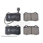 Blue Print Front Brake Pad Set (ADV184272)