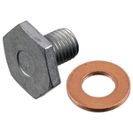 Blue Print Oil Drain Plug With Seal Ring (ADM50103) Male Hex