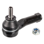 Blue Print Tie Rod End With Self-Locking Nut (ADN187202) Front Axle Left