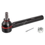 Blue Print Tie Rod End With Crown Nut (ADT387153) Front Axle