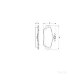 Bosch Brake Pad Set - 0986424092