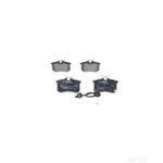 Bosch Brake Pad Set With Integrated Wear Sensor & Anti-Squeak Plate 0986424813