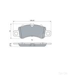 BOSCH Brake Pad Set (BP2448)