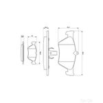 BOSCH Brake Pad Set (0986461129)