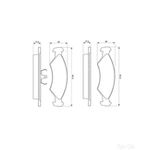 BOSCH Brake Pad Set (0986468570)
