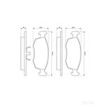 BOSCH Brake Pad Set (0986469070)