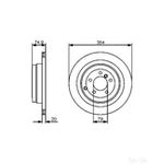 Bosch Vented Brake Disc (0986479479)