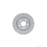 Bosch Vented Brake Disc - Drilled (0986479A02) Fits: Mercedes