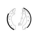 Bosch Brake Shoe (BS803) - 0986487553