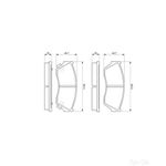 BOSCH Brake Pad Set (0986493340)