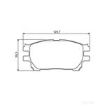 BOSCH Brake Pad Set (0986494212)