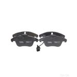 Bosch Brake Pad Set With Integrated Wear Sensor & Anti-Squeak Plate 0986494538