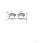 BOSCH Brake Pad Set (BP1938)