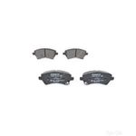 Bosch Brake Pad Set With Acoustic Wear Warning 0986495243 Fits: Toyota