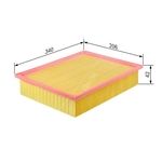 Bosch Air Filter Insert (1457433799)