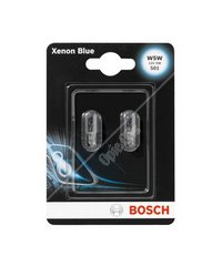 BOSCH Xenon Blue NUMBER PLATE Bulb W5W 12V