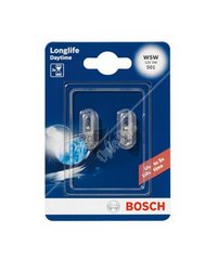 BOSCH LONGLIFE NUMBER PLATE / Side Bulb 501 W5W 12V