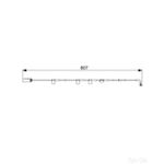 Bosch Wear Sensor Front Brake Pad (AP330) - 1987473058